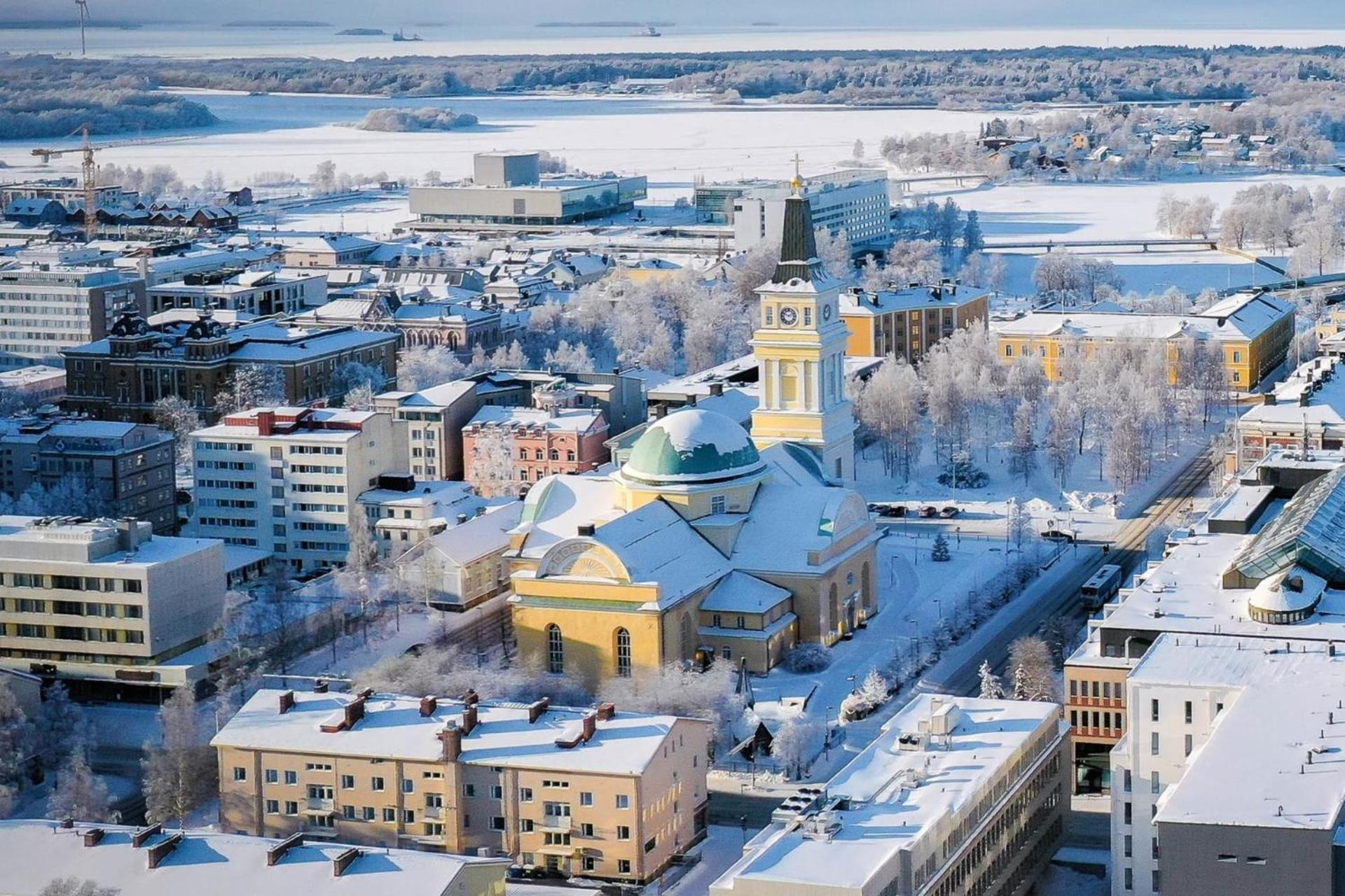 Kaarteen Yksioe Oulu Exterior foto